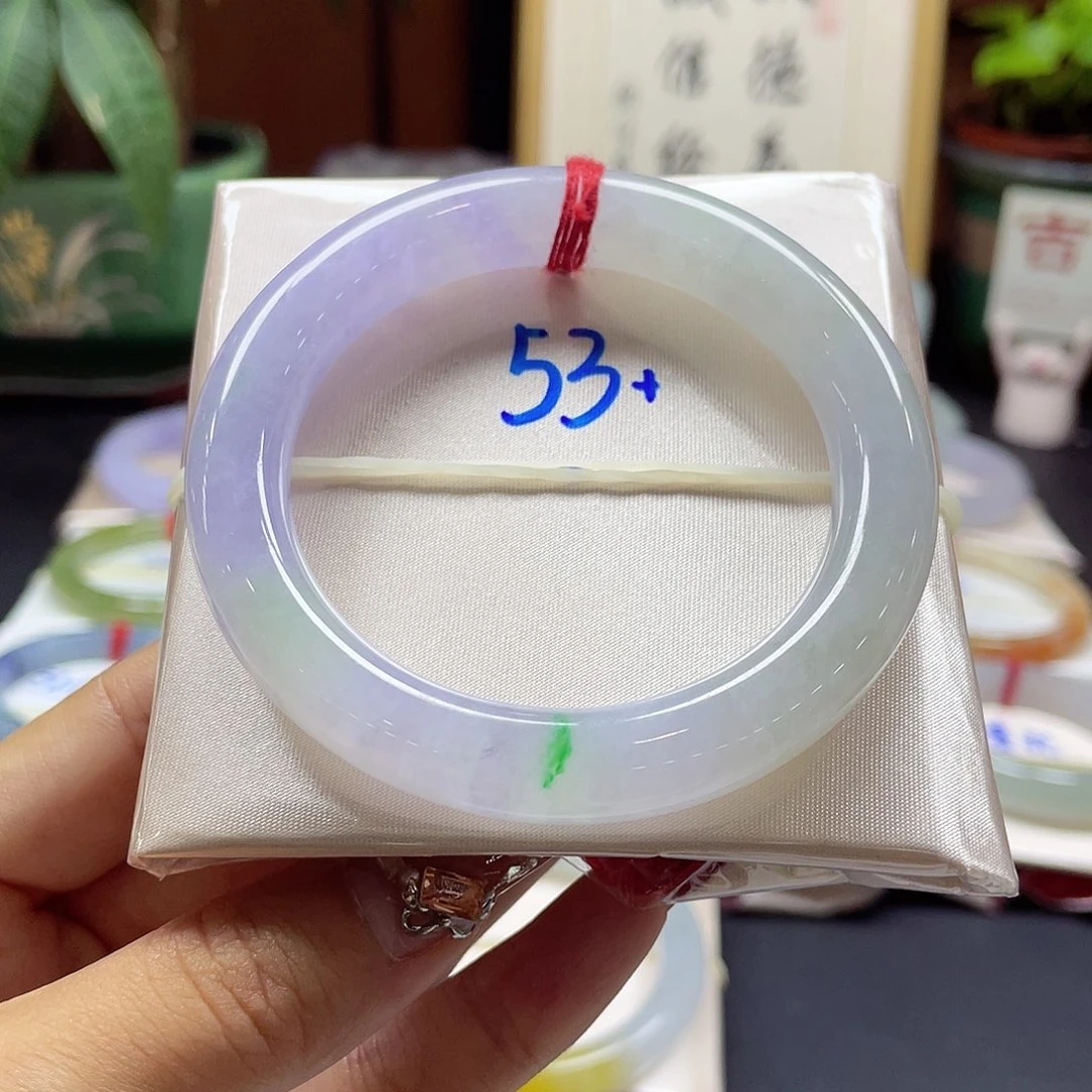 翡翠未镶嵌手镯28号