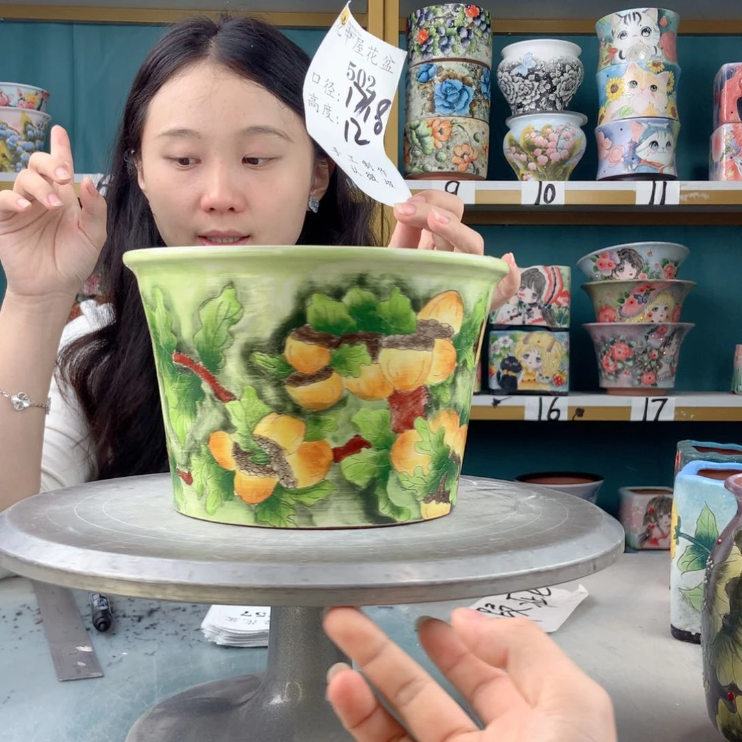 罐景德镇手工瑕疵502