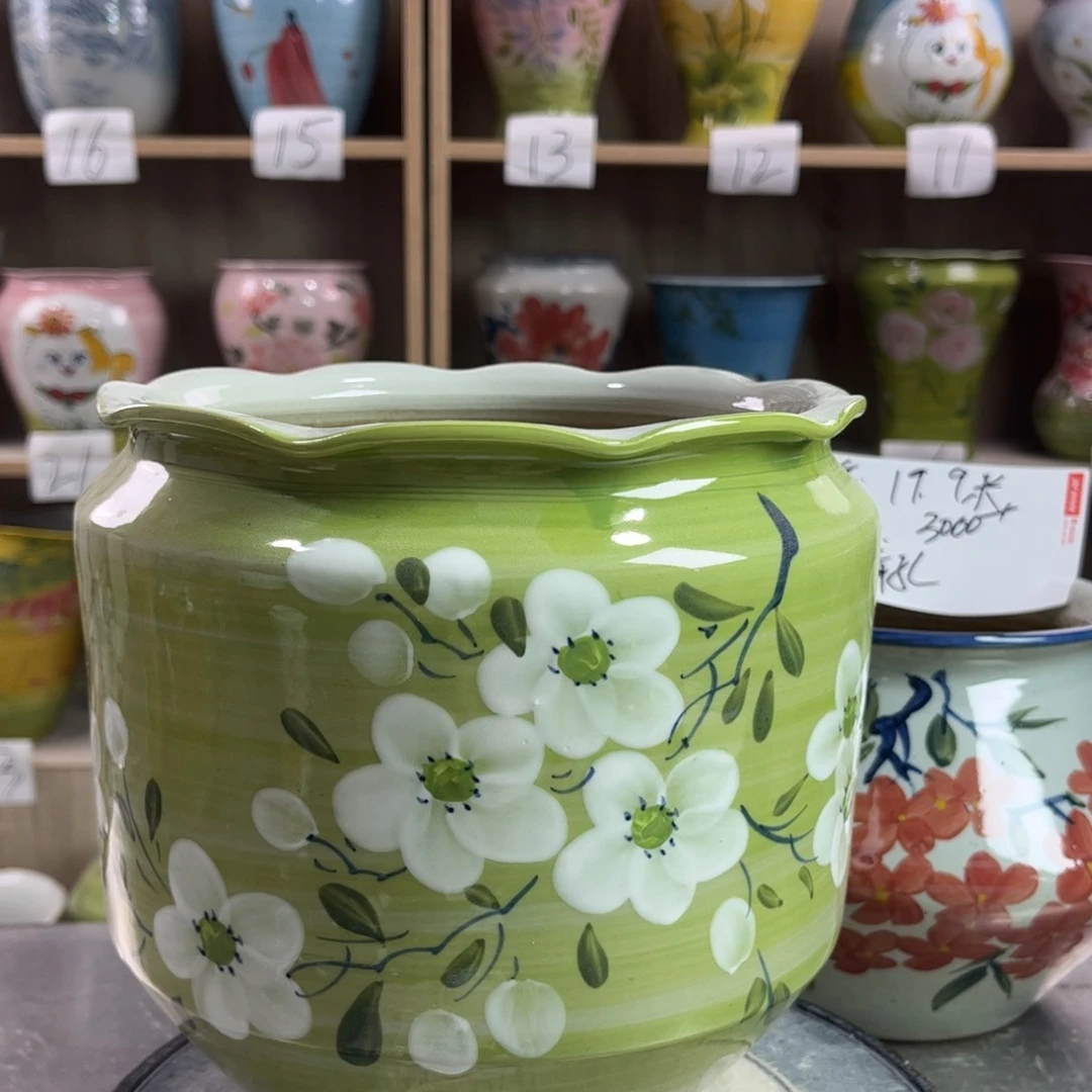 景德镇陶瓷花盆花盆