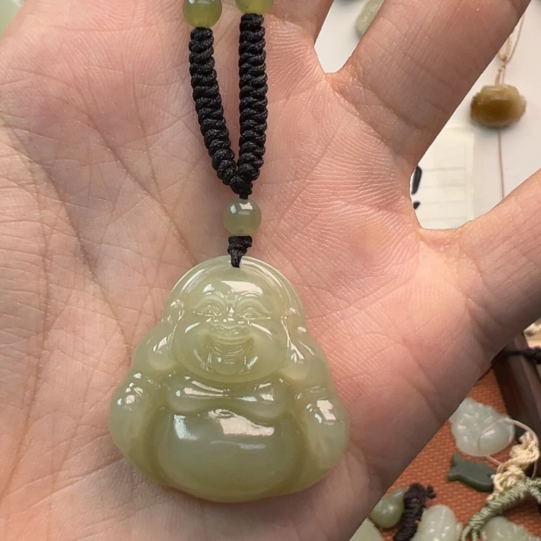 微***呀颈饰未镶嵌和田玉