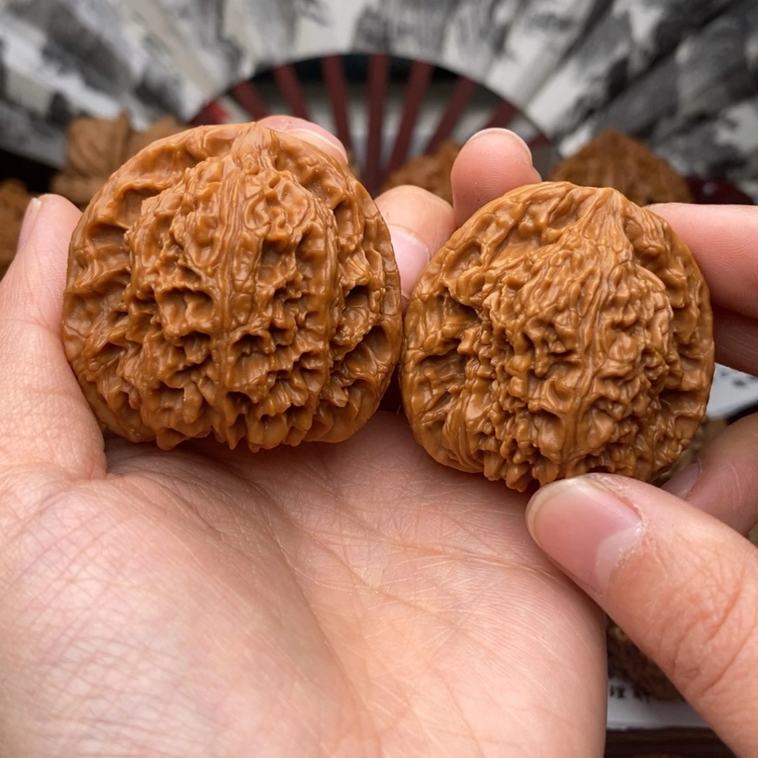 文玩核桃把件609号43南疆色差