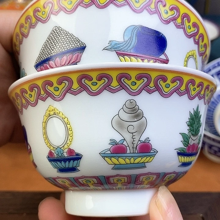 景德镇陶瓷藏式茶碗