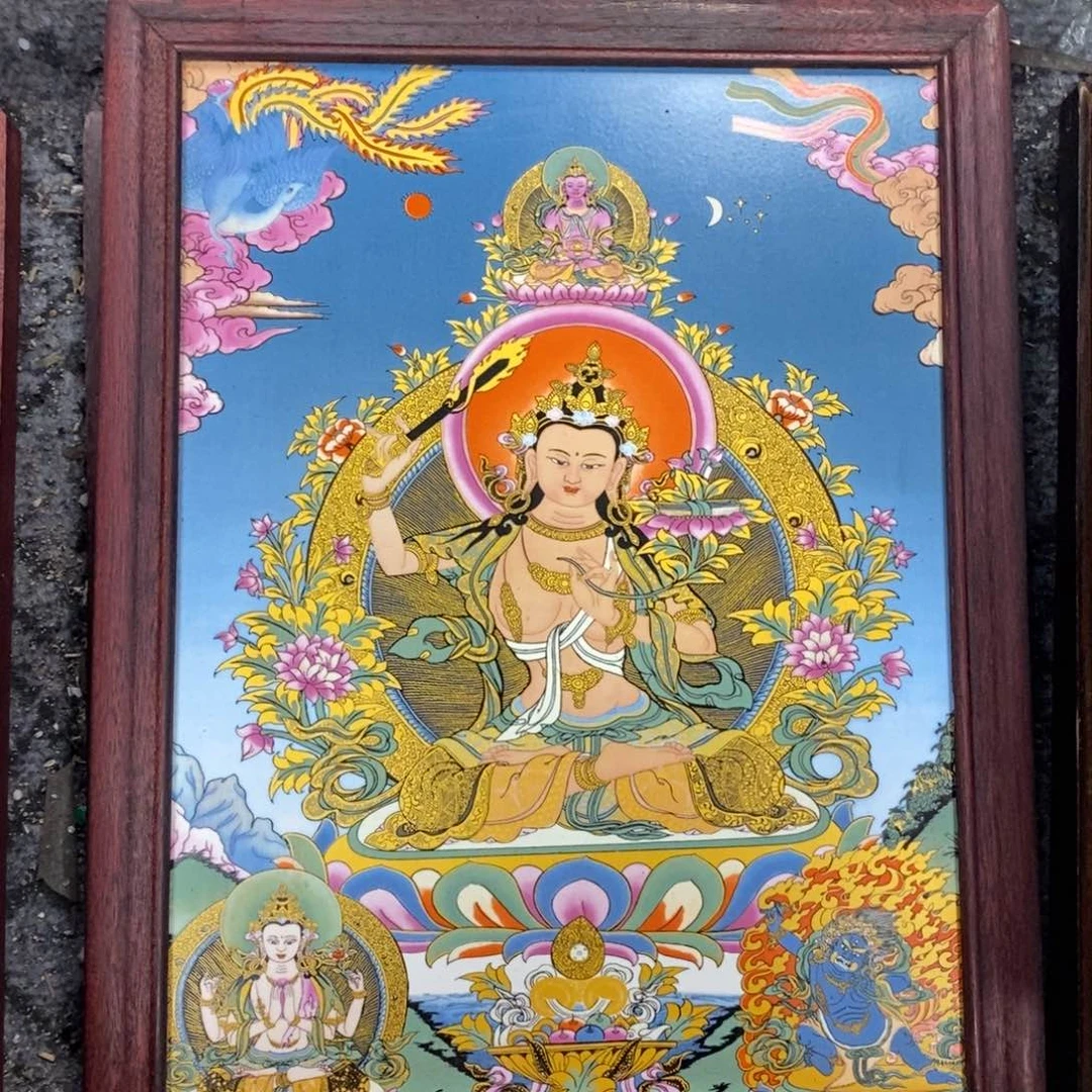 瓷37*28*1景德镇瓷板画柴窑烧制