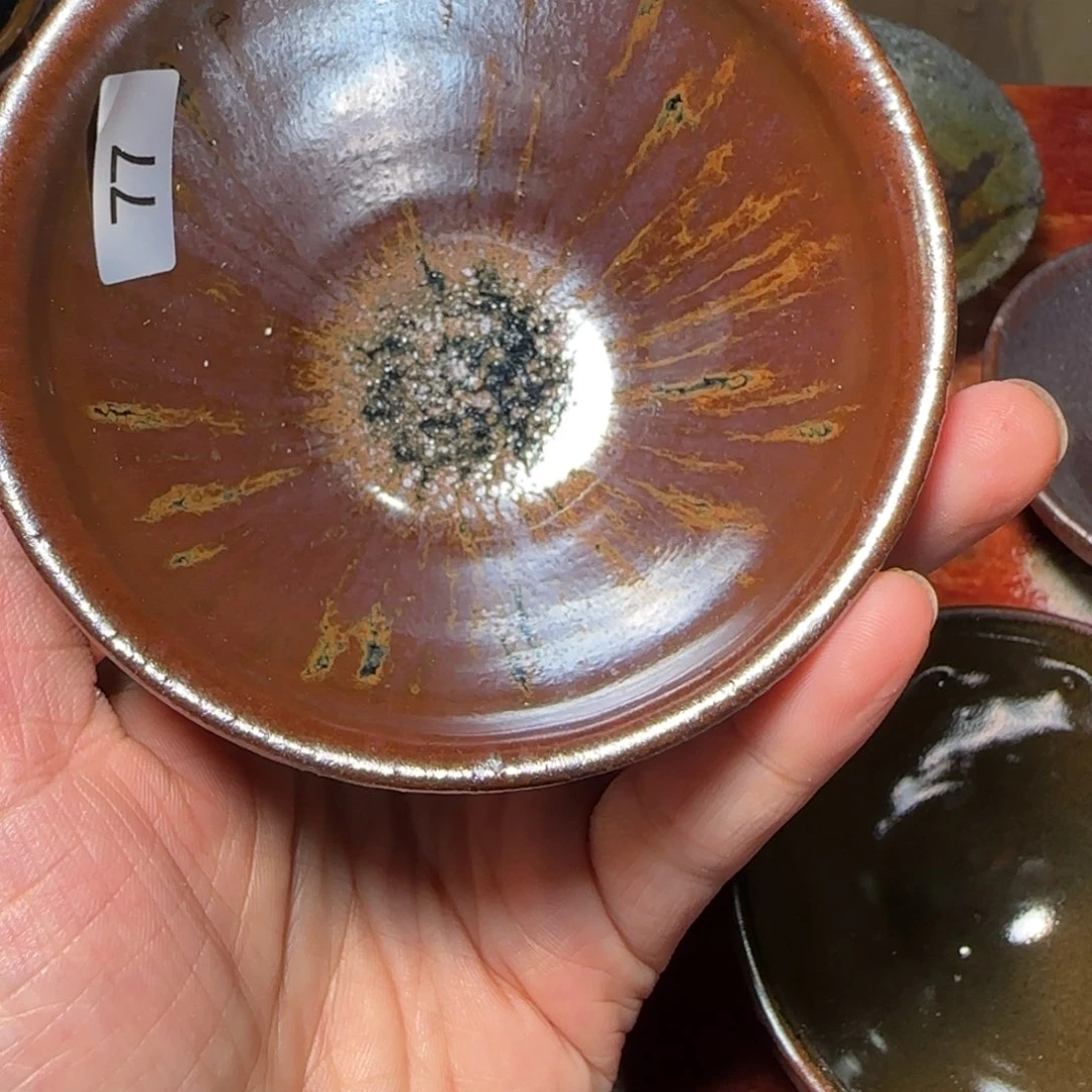 *****柴烧建盏茶盏茶杯77