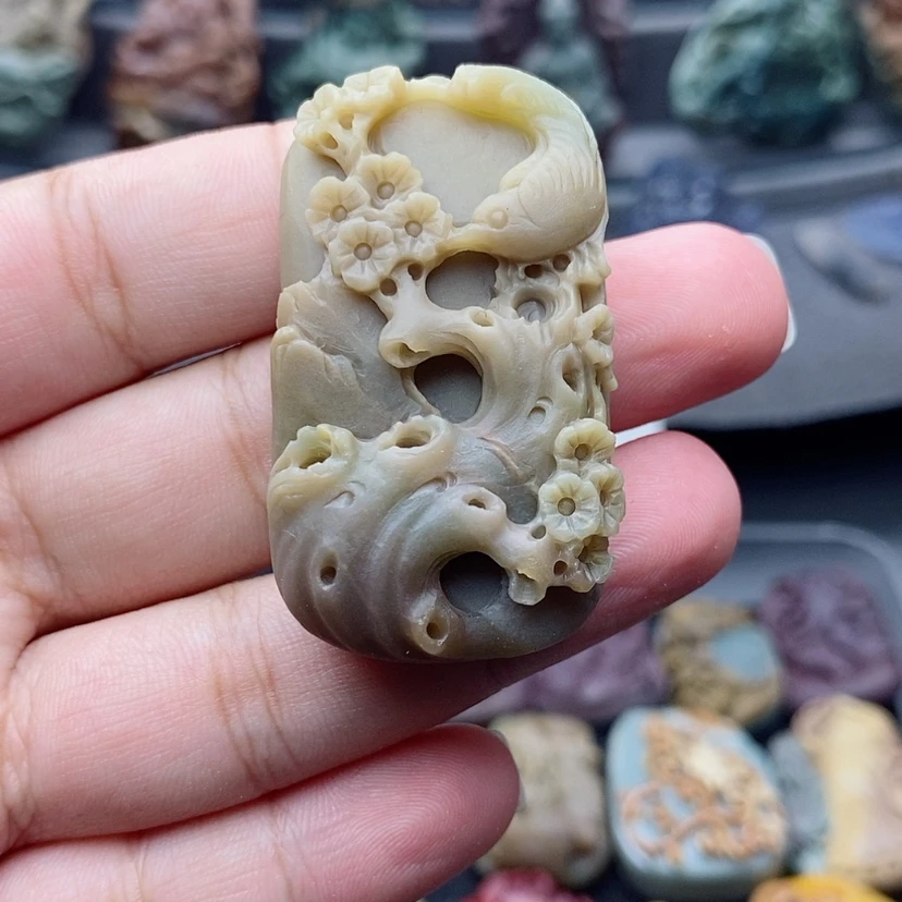 【闪购商品】未镶嵌定制石英质玉吊坠