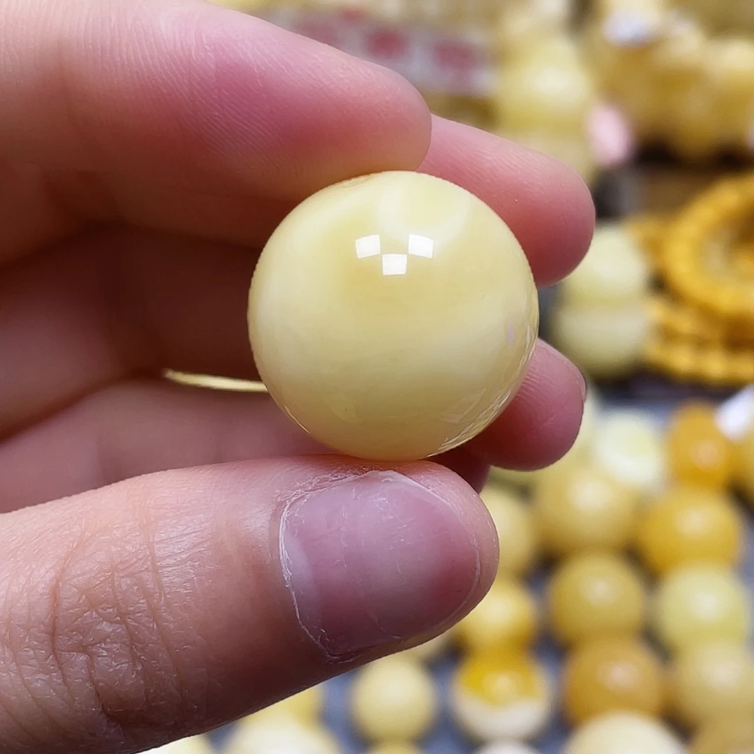 蜜蜡未镶嵌裸石20.2mm