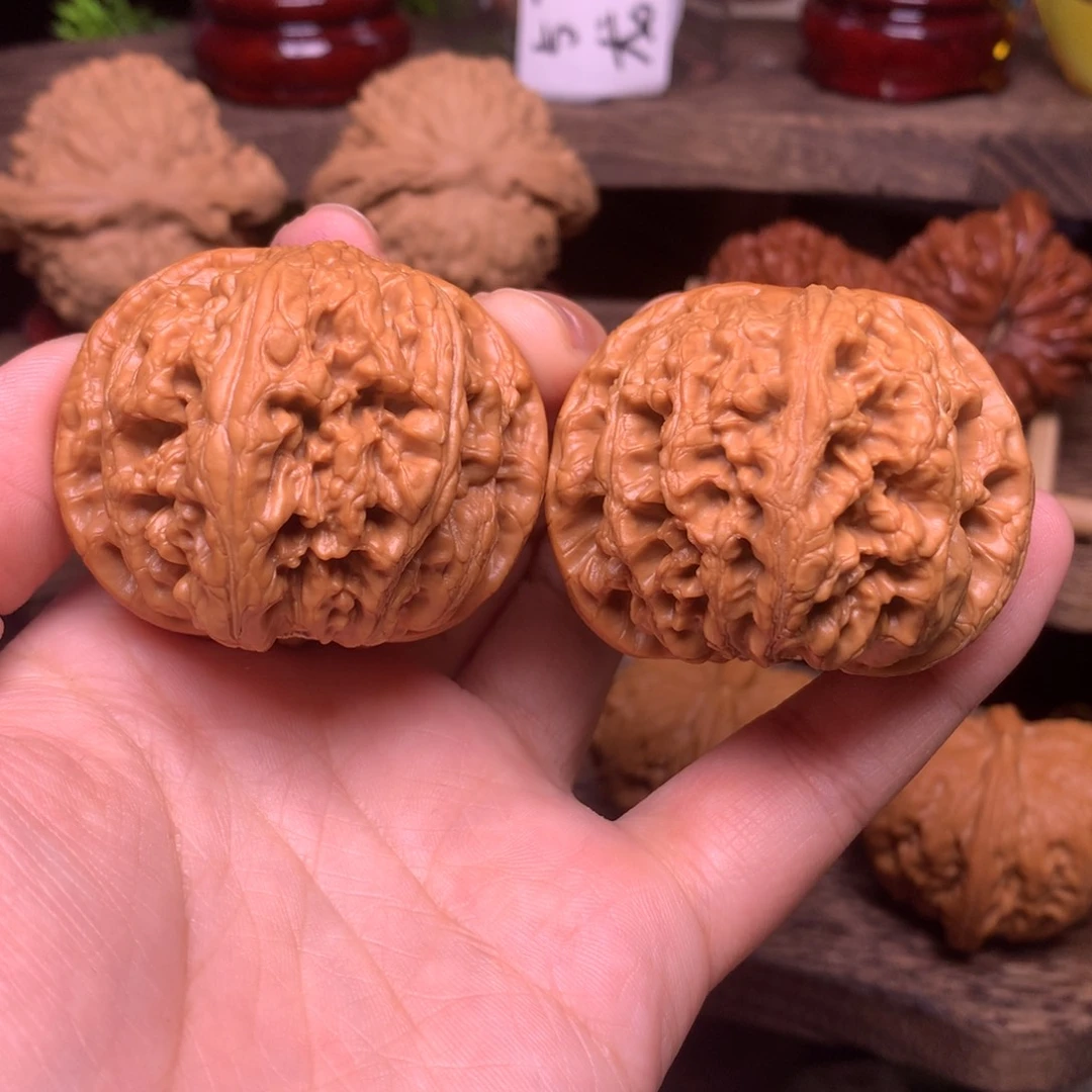 吊坠文玩核桃47粗筋60克