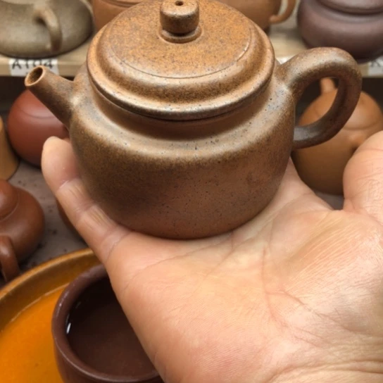 紫砂茶壶将坡泥得中170豪升左右