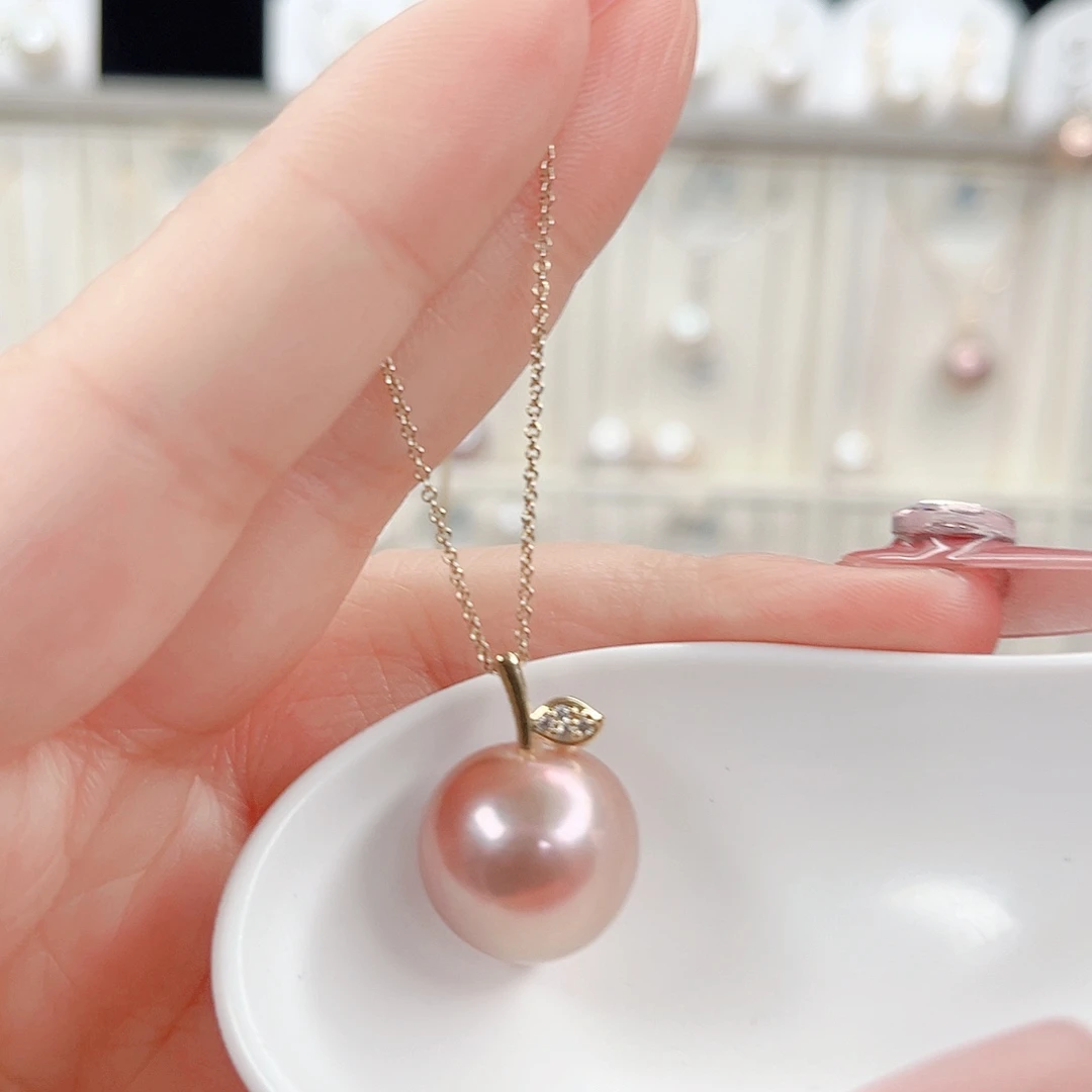 淡水珍珠吊坠(赠链)合金