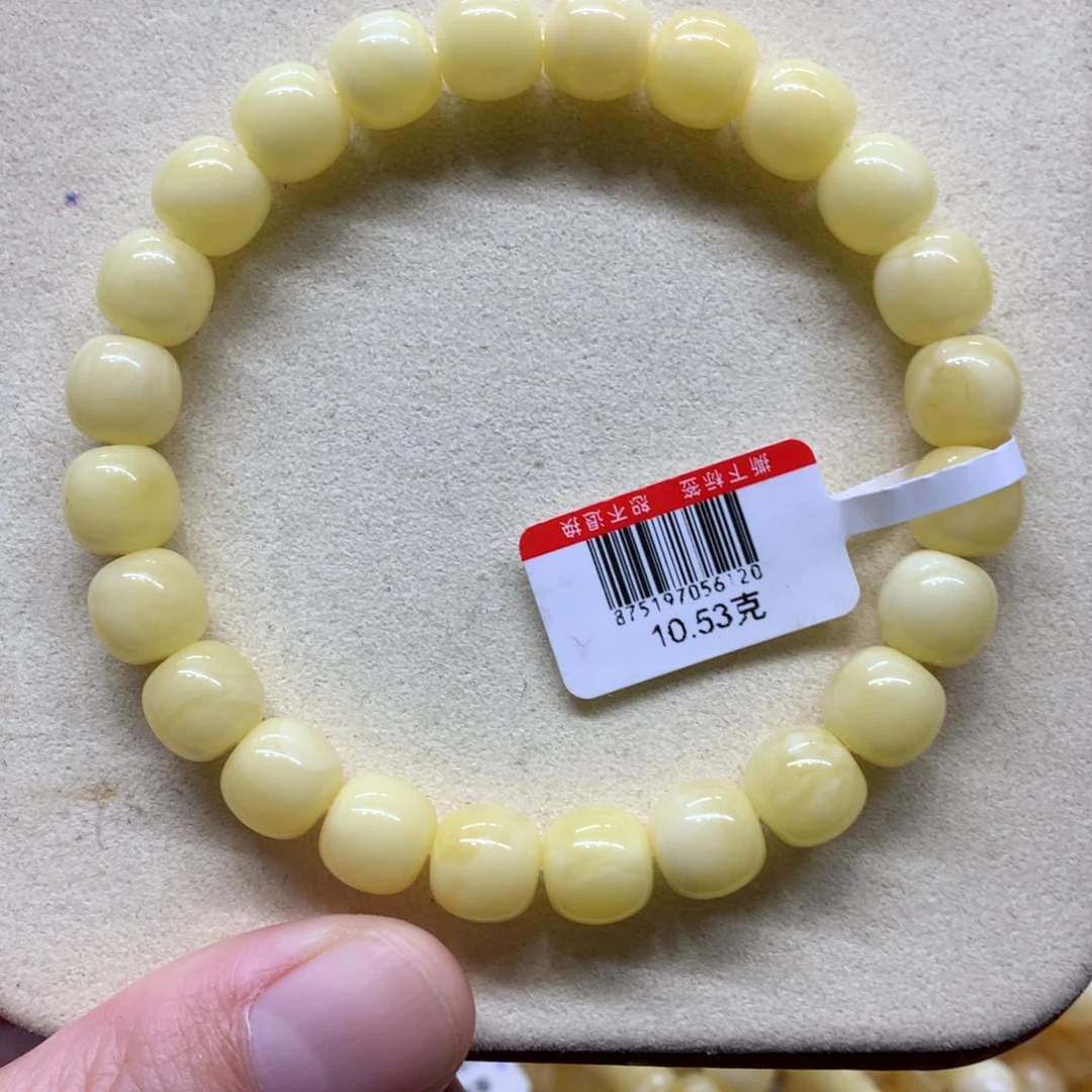 蜜蜡未镶嵌手链蜜蜡