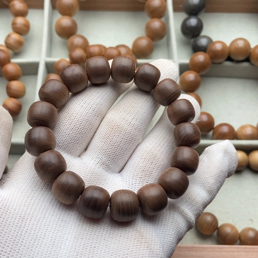 潇***手串/手链檀香木12.13老山檀香黑肉沉焦糖手串