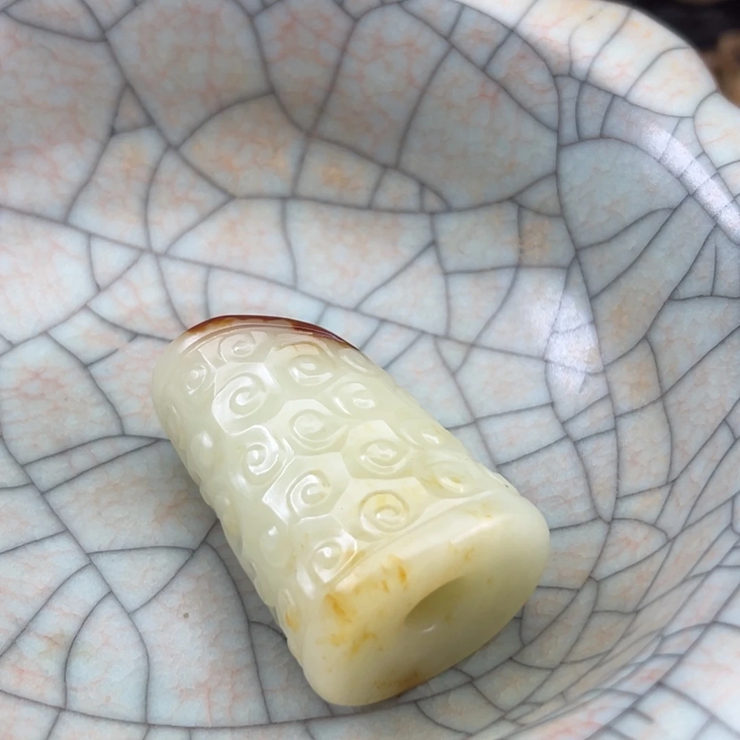瓷片六**顺精品挂件