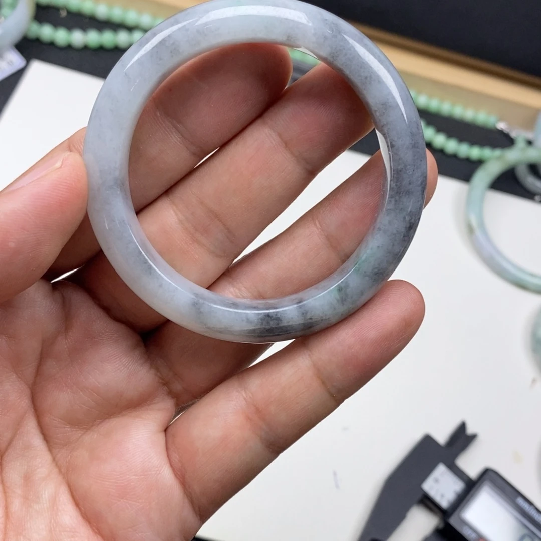 翡翠未镶嵌手镯50.8