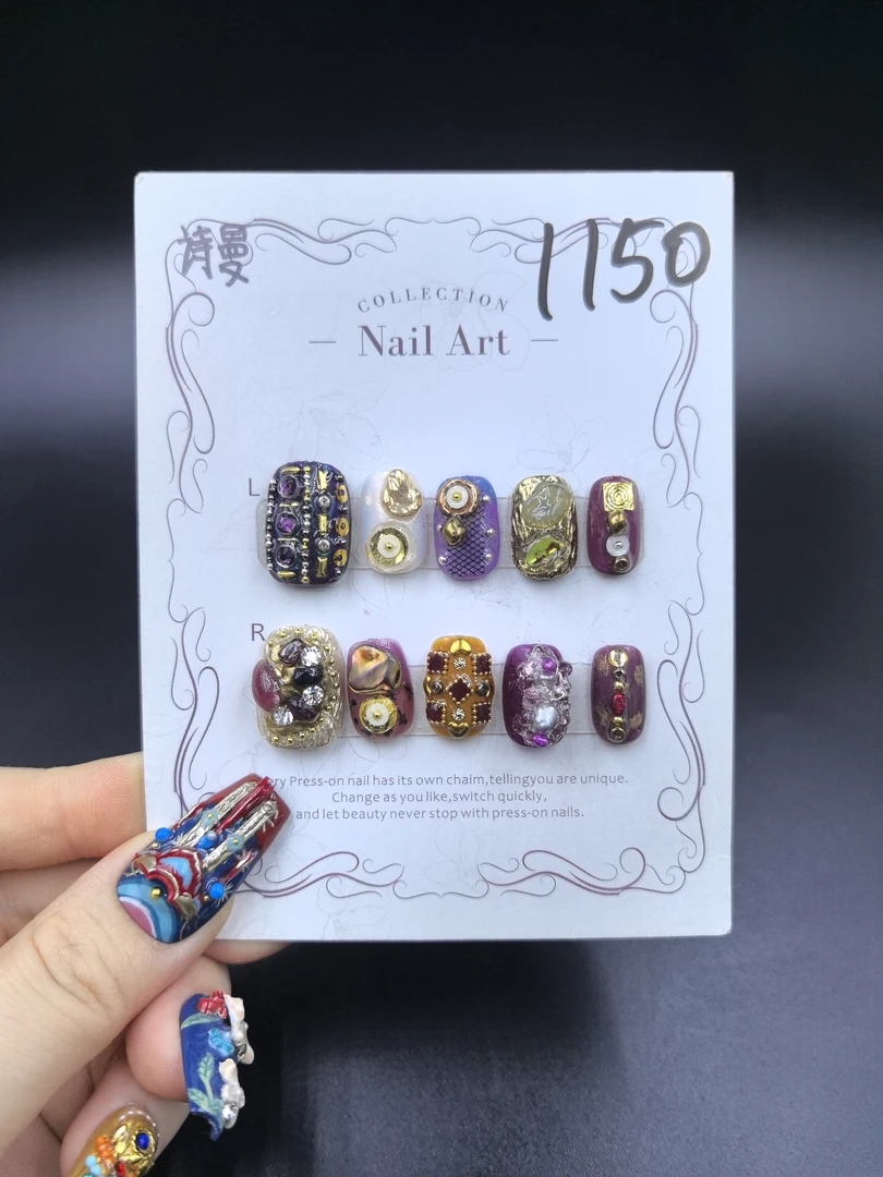 安夏 诗曼 瘦瘦甲 纯手工穿戴甲小众款