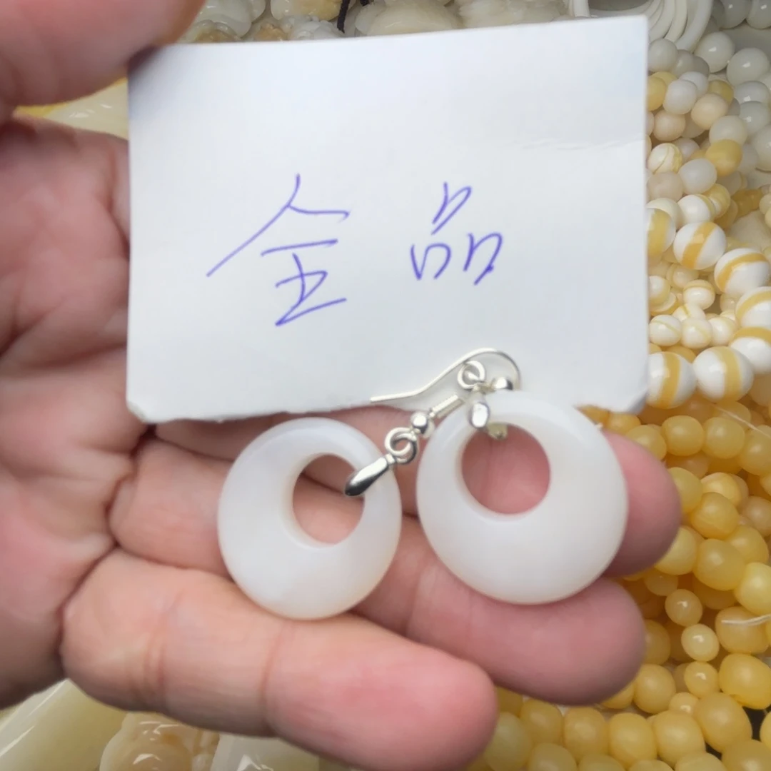 非金属贝壳全品耳环