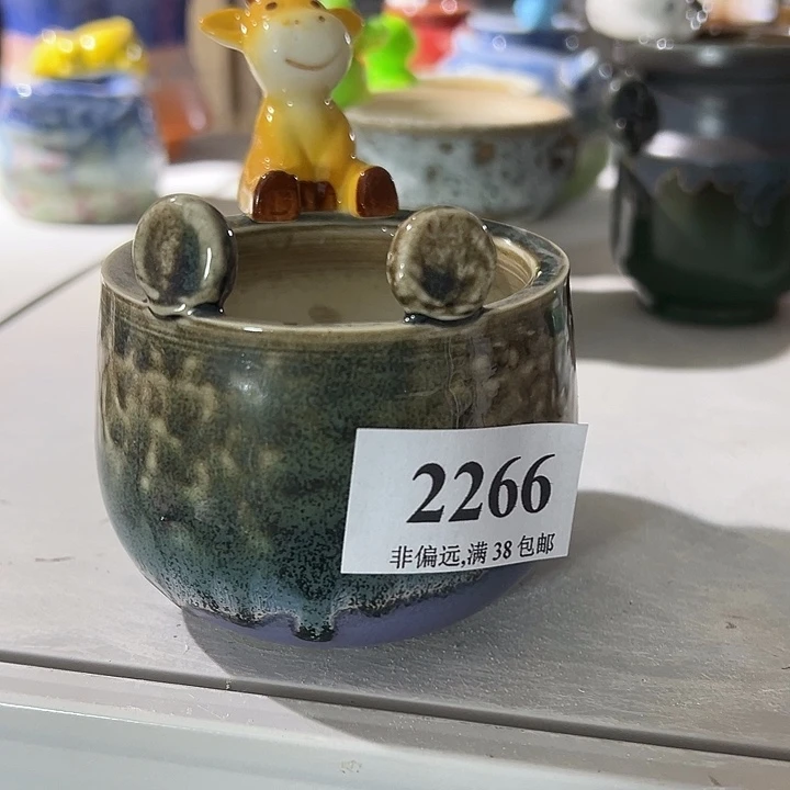 口6 手工花盆满30包邮