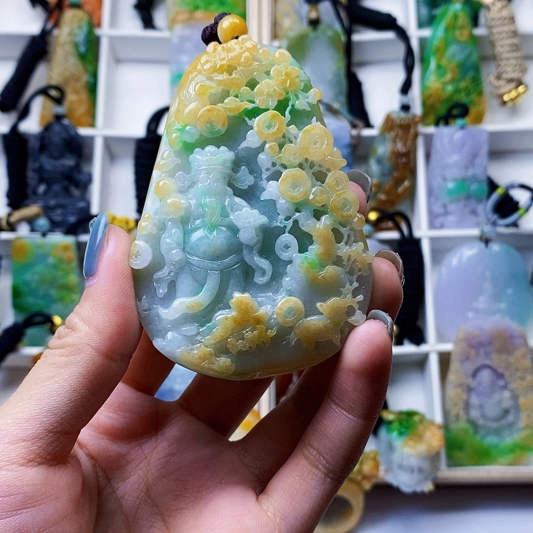 定制翡翠未镶嵌翡翠A货