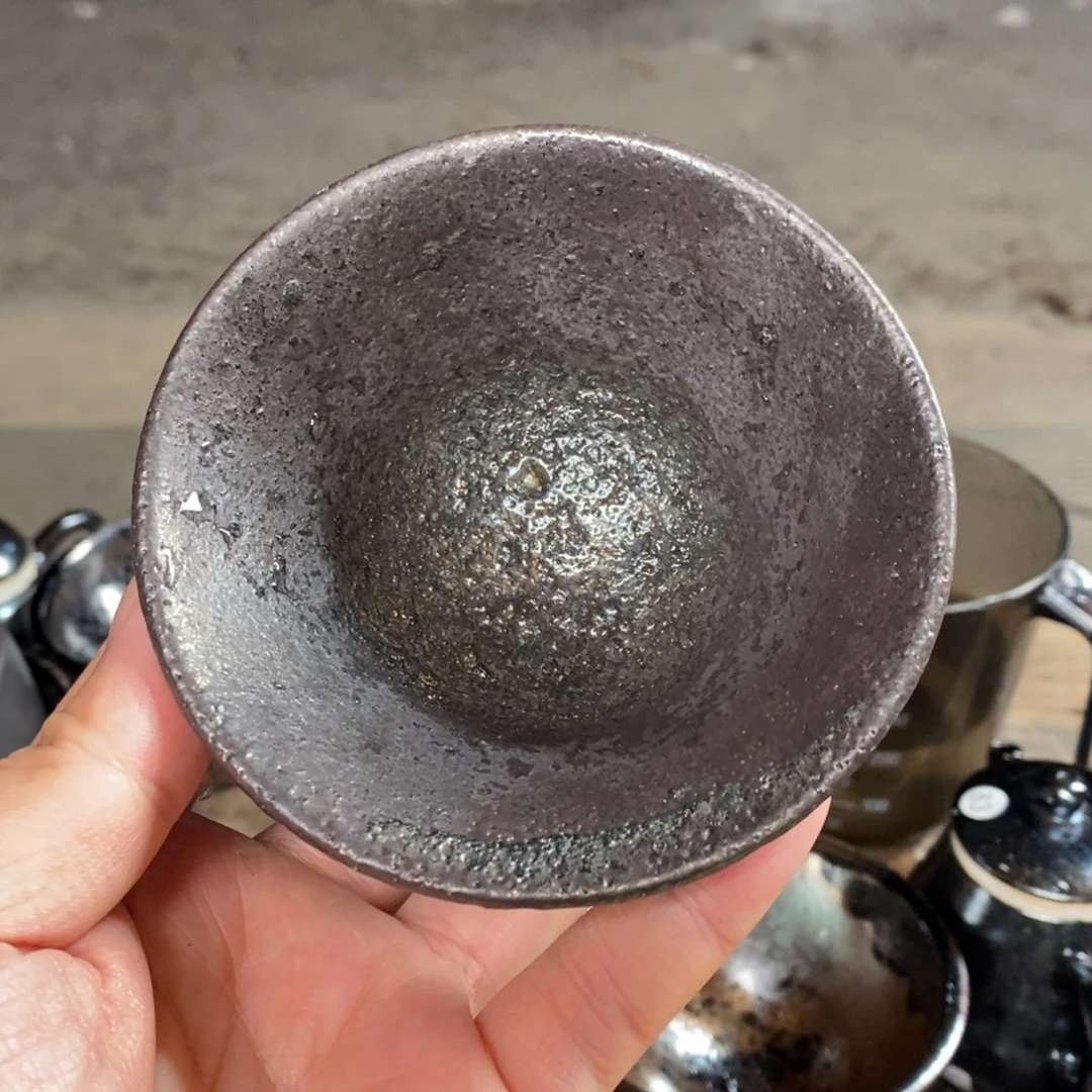 浪鬼柴烧，无相美器好**乖主人杯微瑕不退换