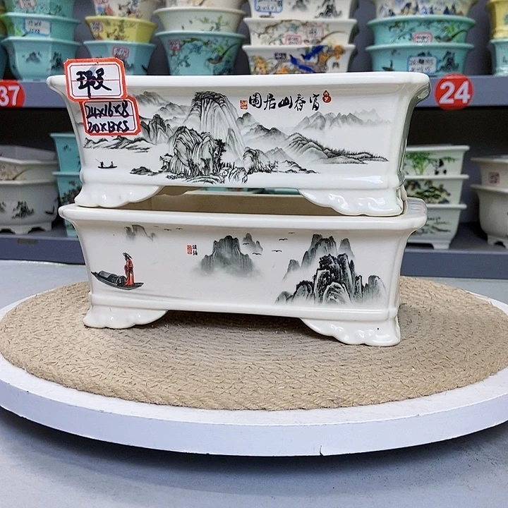 紫砂花瓶紫砂花盆