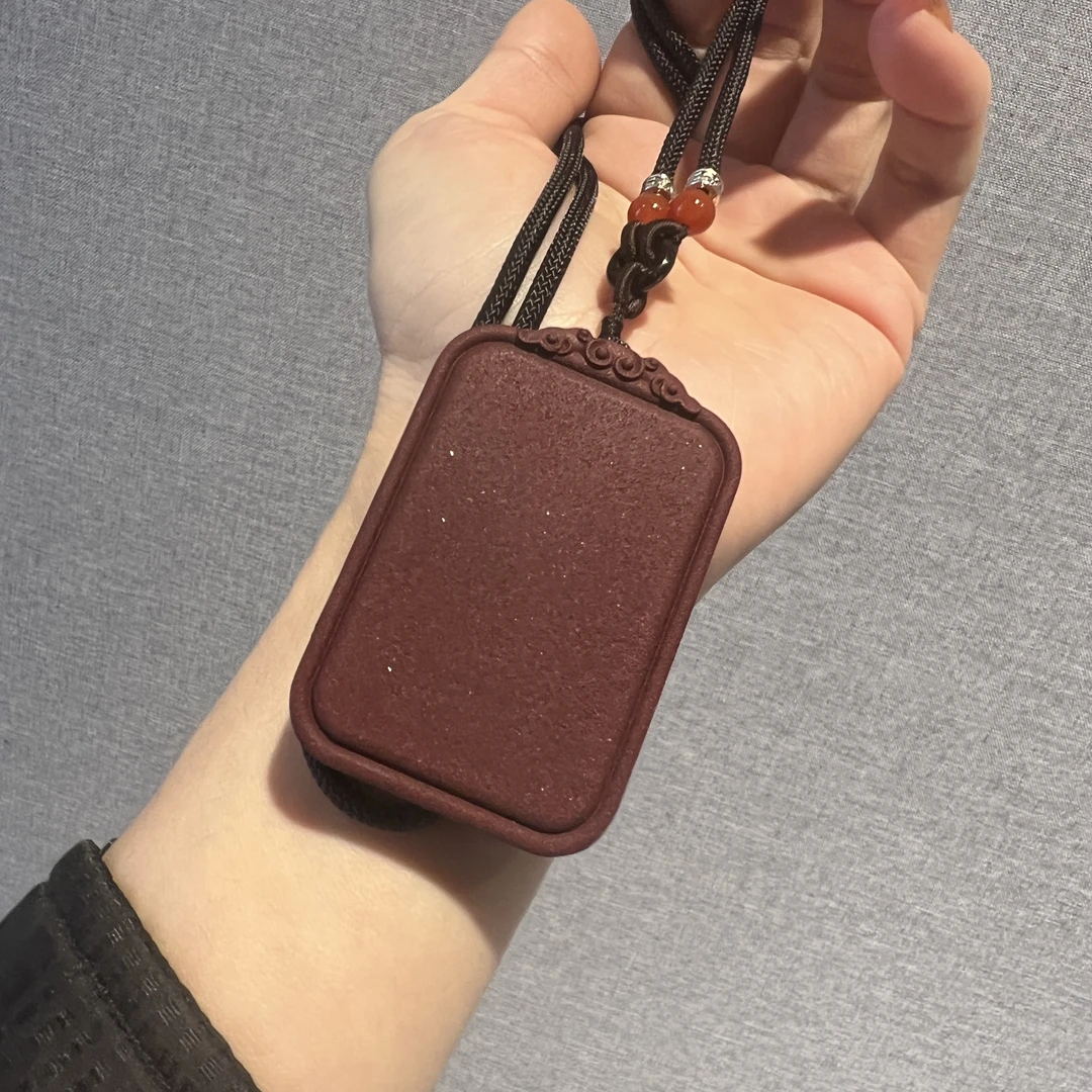 非遗文化合香珠无事牌