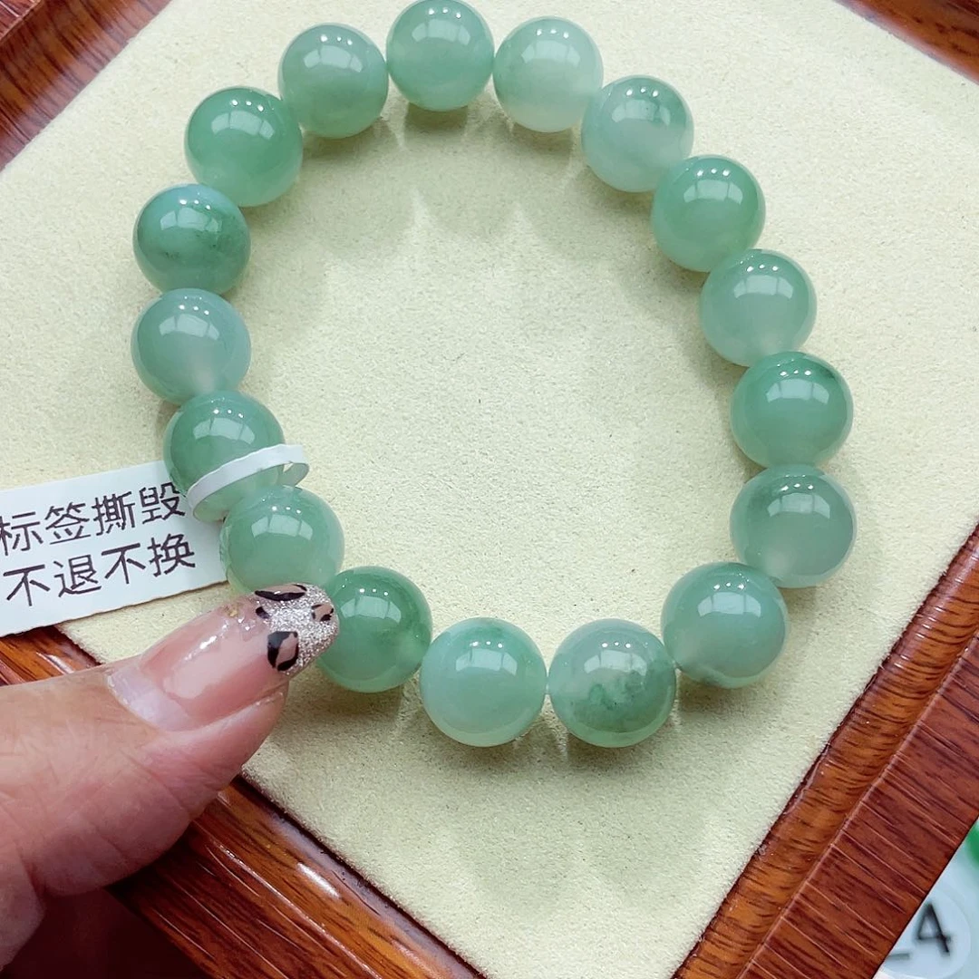 未镶嵌手链翡翠翡翠