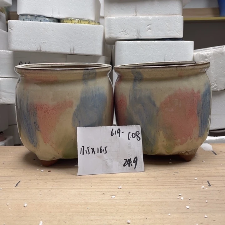 紫砂花盆多肉花盆微瑕108