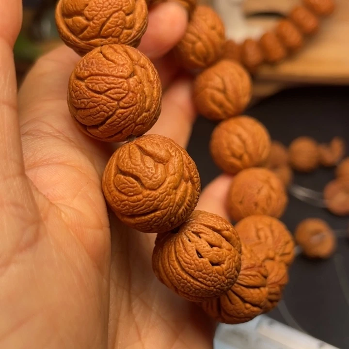 桃核手串龙纹桃核1