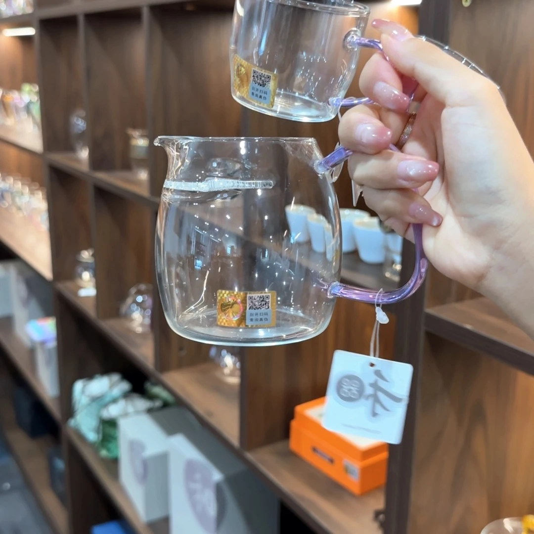 泰然月牙浅紫色➕清尚杯浅紫色