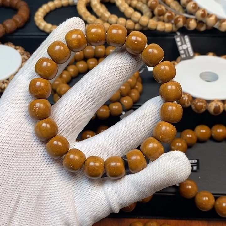 紫金鼠手串大*w实心老型微烟花尺寸12+