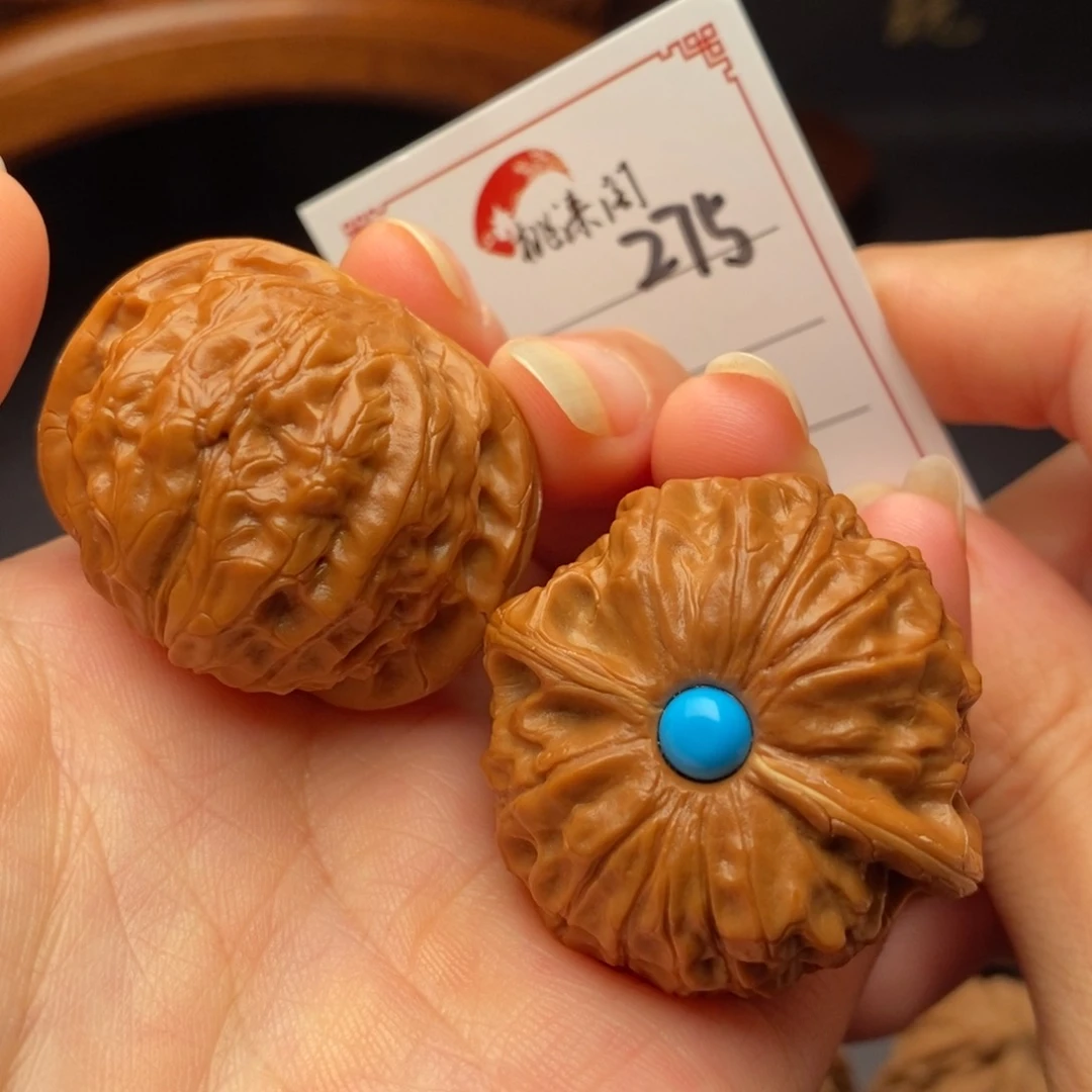 把件文玩核桃275号38➕石门元宝