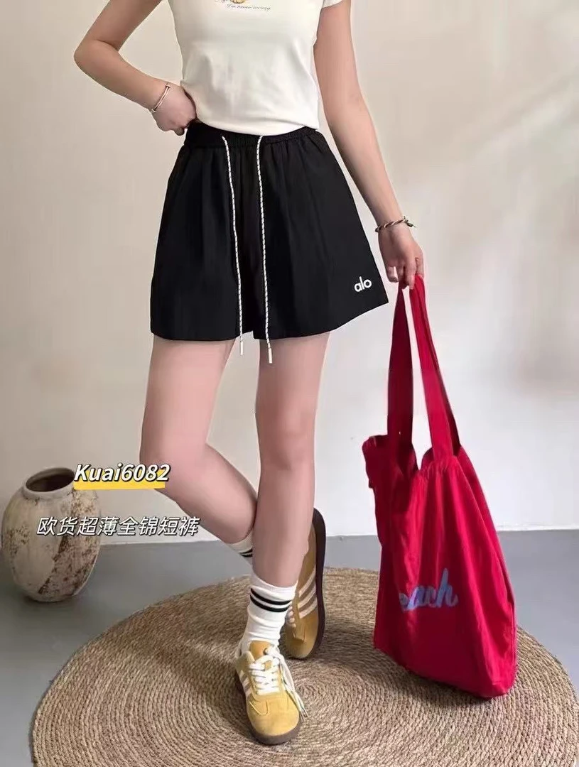 W阿薇-酷爱•al刺绣短裤