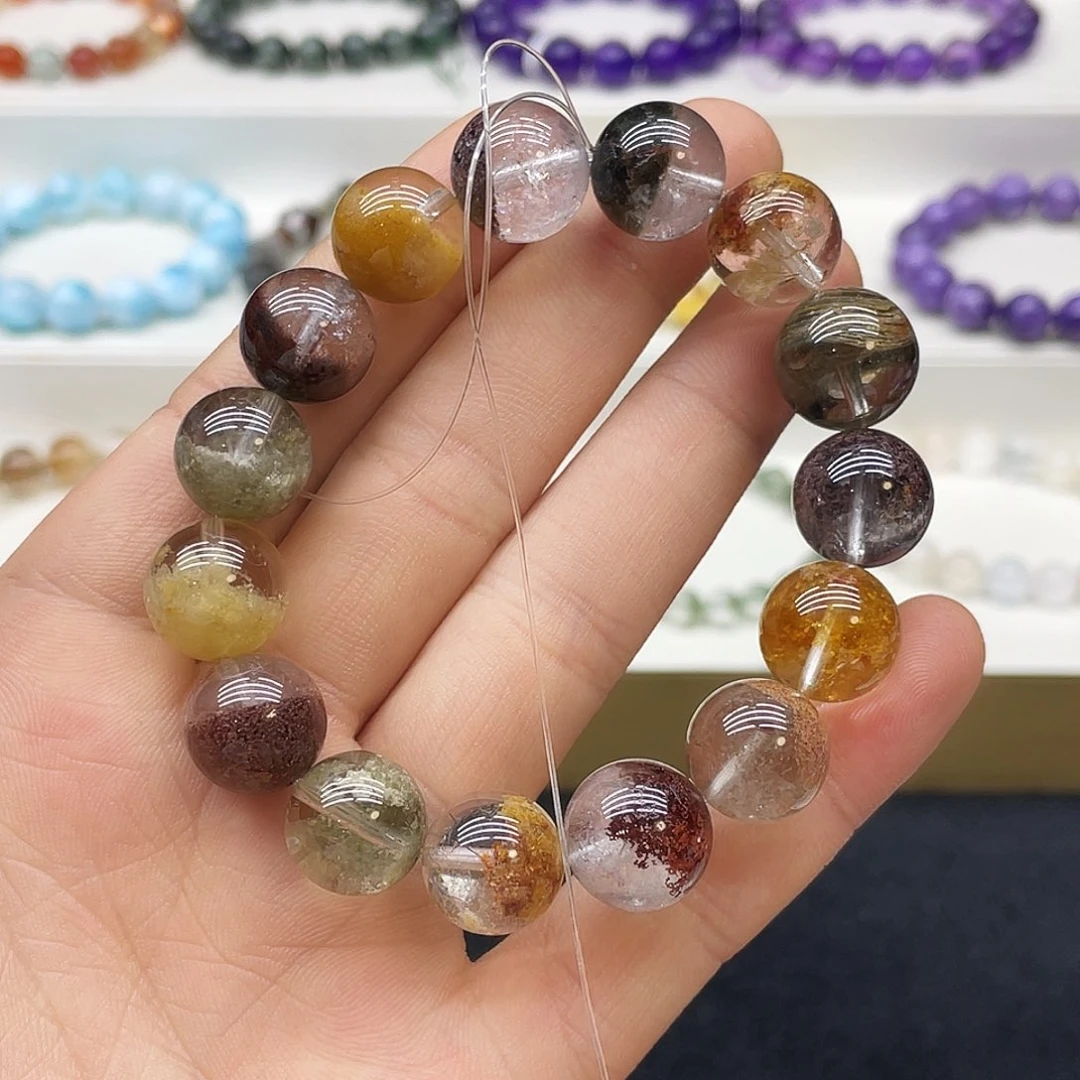 水晶手链未镶嵌四季幽灵13.5