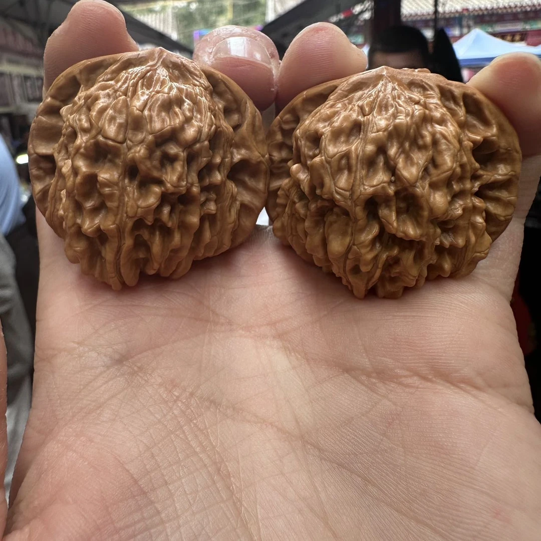 【地主专属】27 G24144-四座楼核桃-43mm