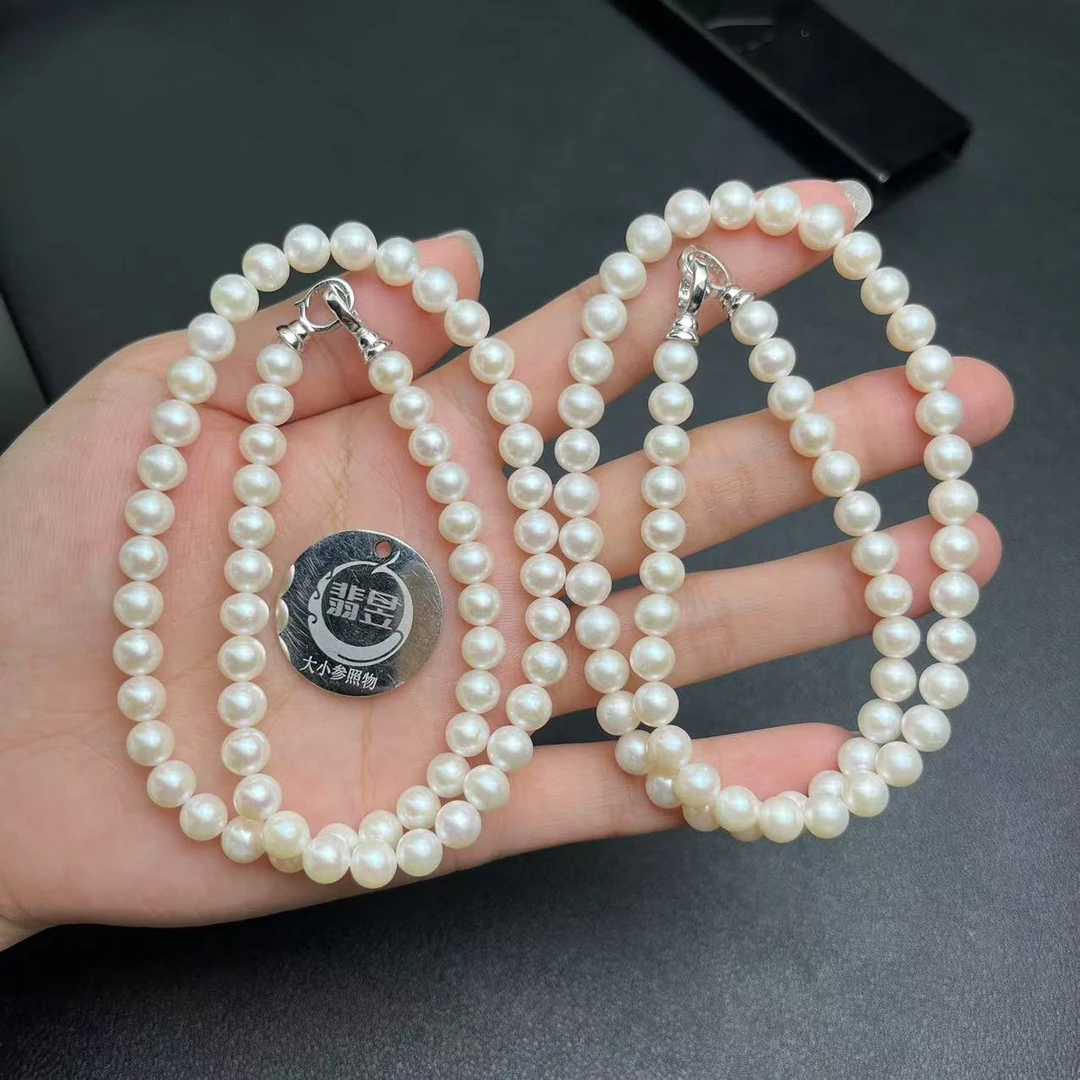 翡昱-N11-17669-淡水珍珠颈饰/约6+/约60颗/-多样性发其一C