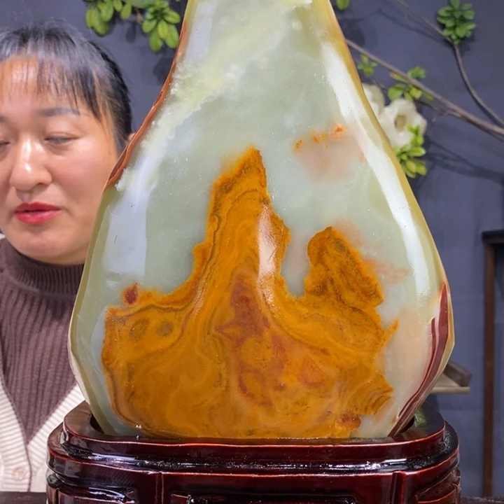 石材精品古青石摆件