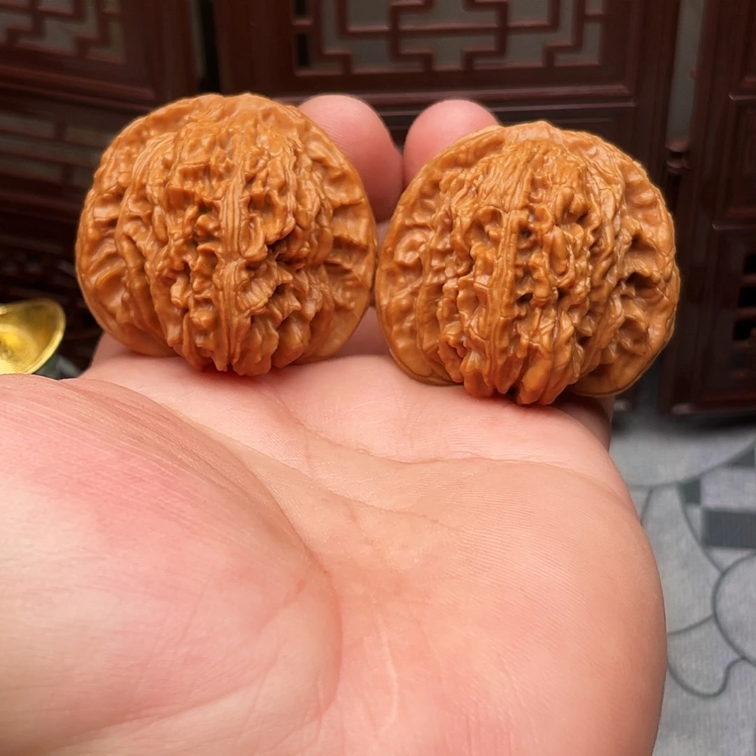 把件文玩核桃46尺四座楼