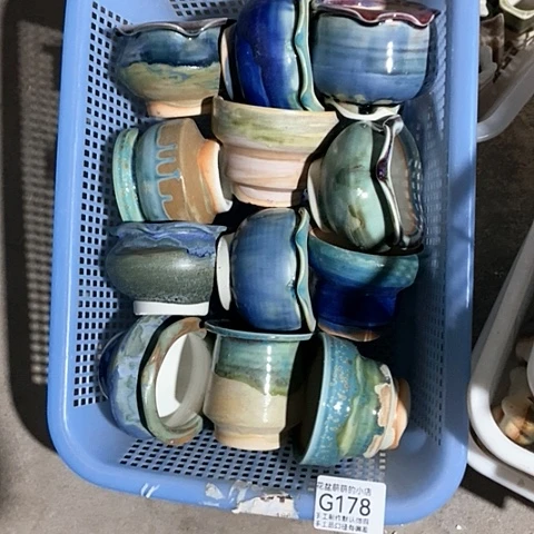 紫砂花盆178微瑕品口径6到7左右