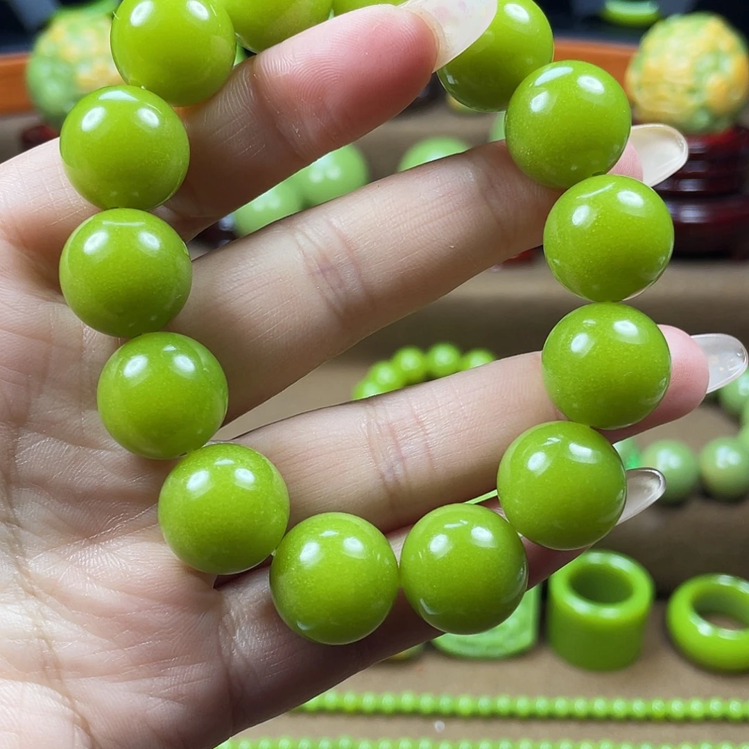 石材夜明珠手串卡16