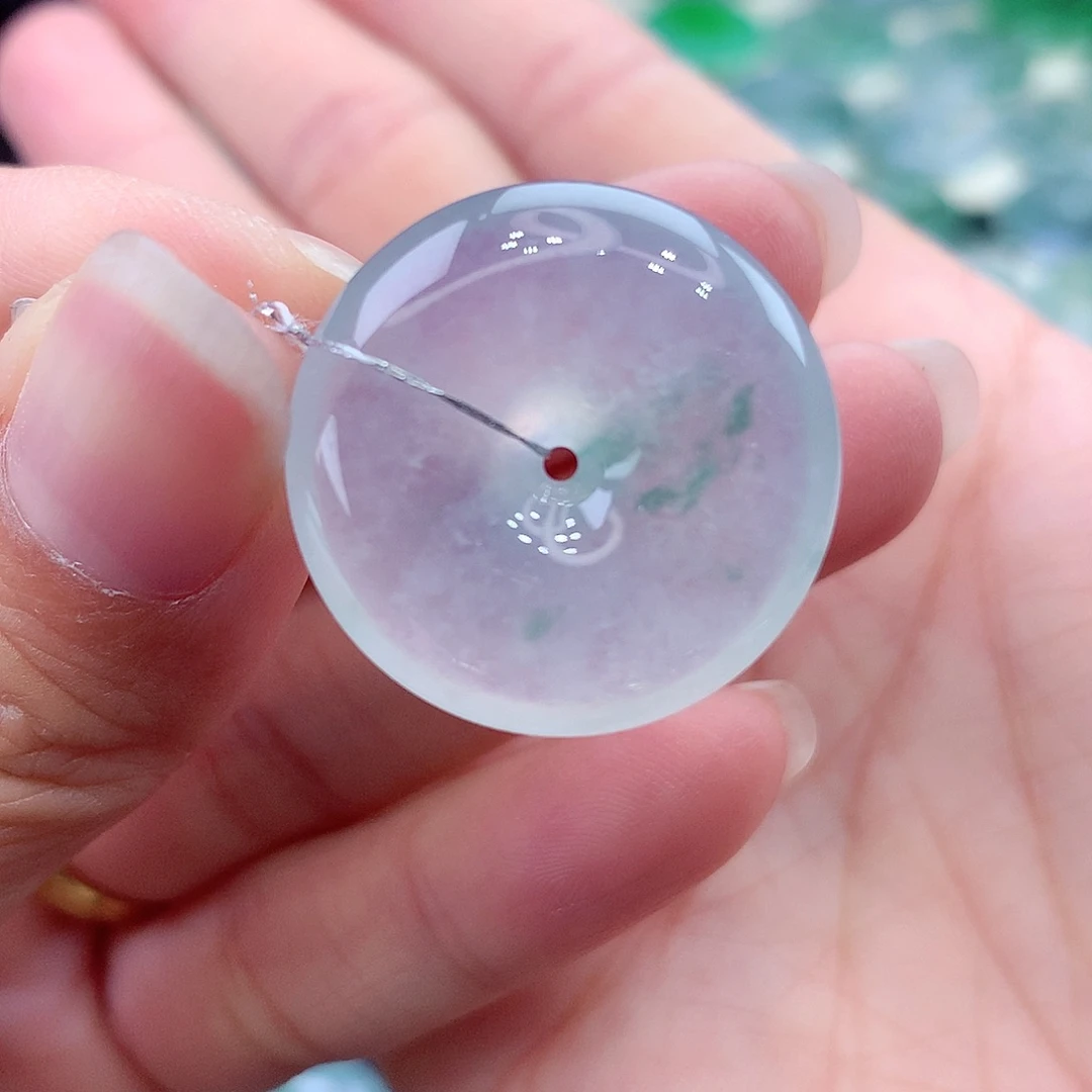 颈饰未镶嵌翡翠编号46尺寸24.9-6.4