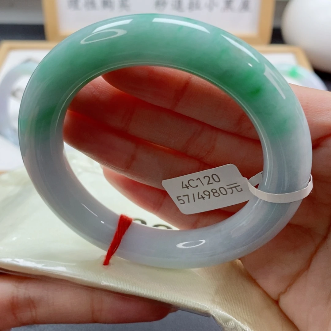 翡翠未镶嵌手镯天然A货翡翠手镯