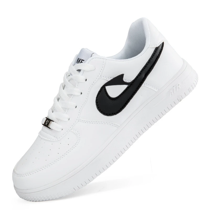 （新店福利）空军一号经典低帮板鞋外贸大码休闲运动滑板鞋男女百