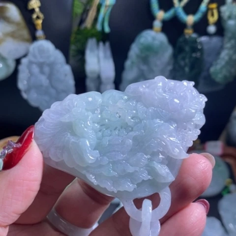【闪购商品】颈饰未镶嵌翡翠凤凰