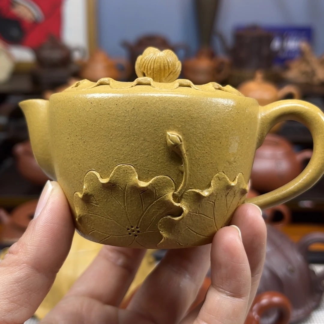 紫砂茶具半手工制作