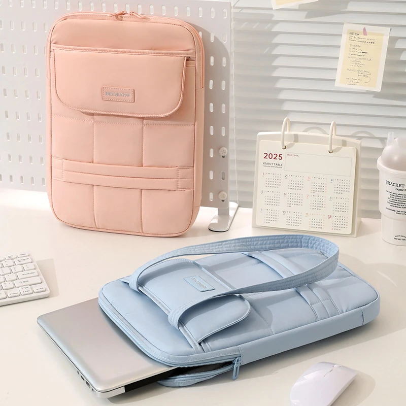 笔记本电脑包便携旅行出差2025新款大容量防水便携式手提包通勤包