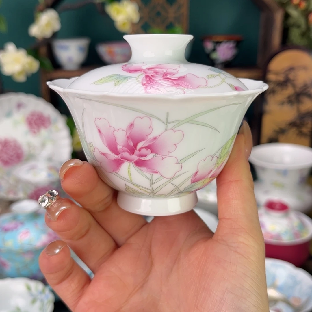 陶摆件景德镇陶瓷手绘茶器