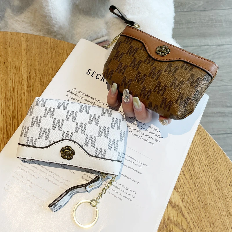 迷你拉链零钱包女短款超薄小巧手拿包硬币袋钥匙包2025新款小钱包