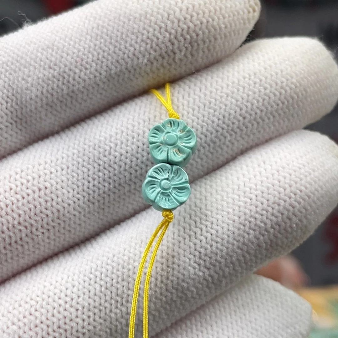 绿松石未镶嵌挂件