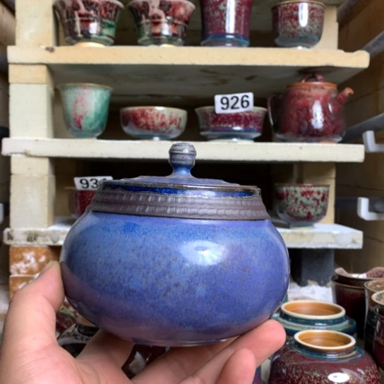 钧瓷的制作方法和