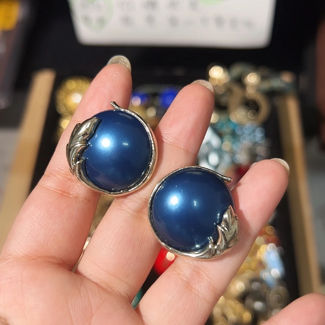 纯铜合成碳硅石耳夹 不退换