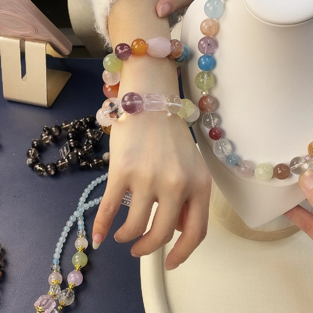 手链水晶银S925镶嵌